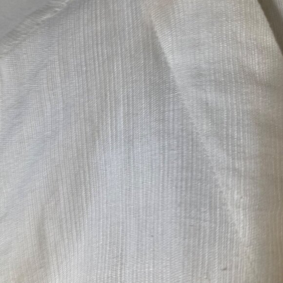 Womens Eskandar Bergdorf Goodman Ribbed Look Linen Button Vest Cream 10 - 12 - Picture 5 of 10